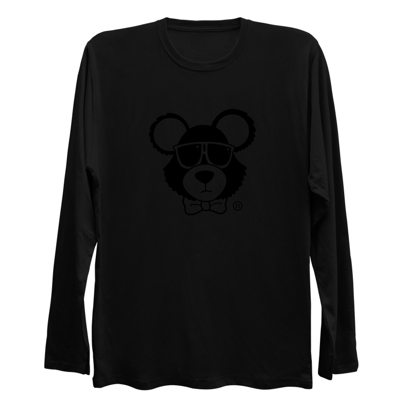 All Black Logo Long Sleeve T-Shirt