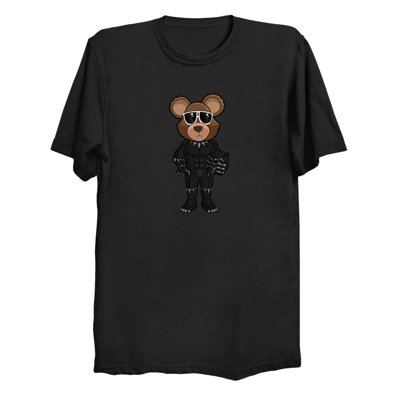 Youth Black Panther Bear Shirt