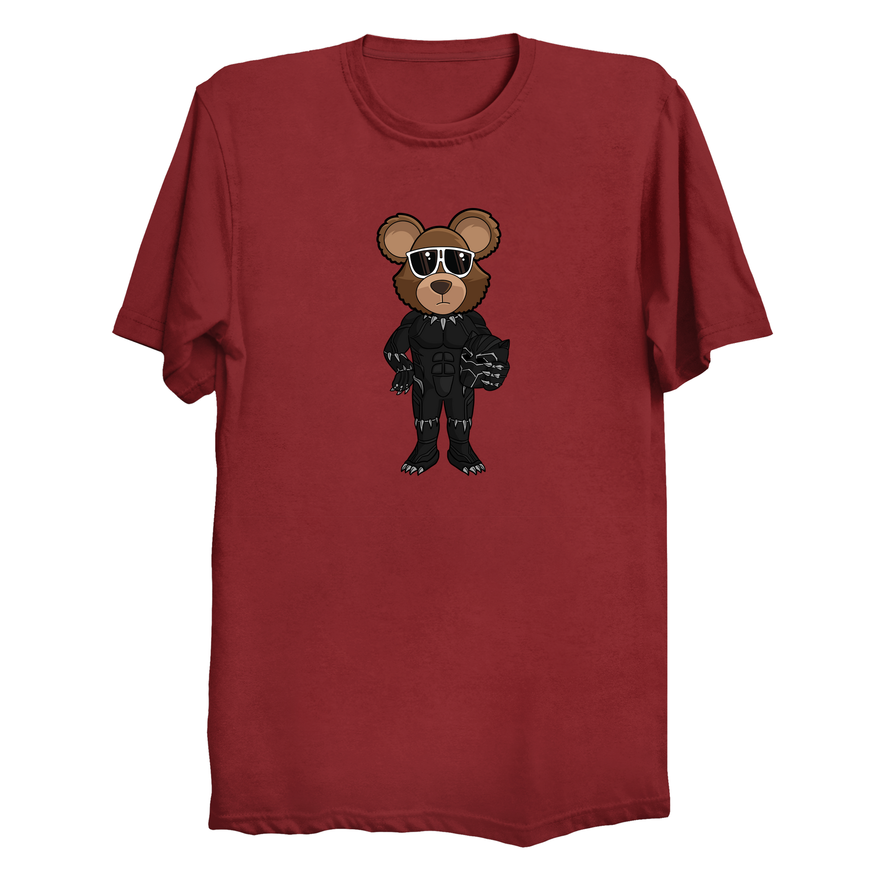 Youth Black Panther Bear Shirt