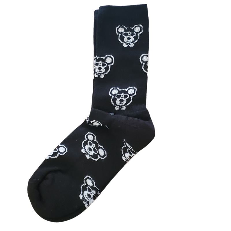 Scattered Bear Logo Socks