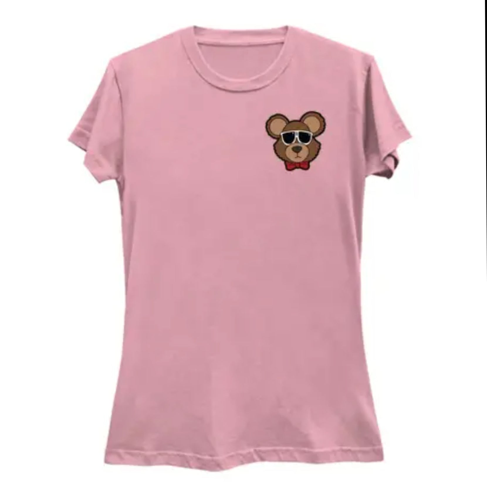 Ladies Left Chest Logo Slim Fit T-Shirt