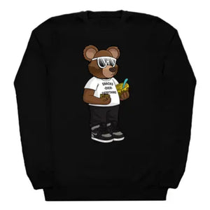 Snacks Over Everything (S.O.E.) Bear Sweatshirt