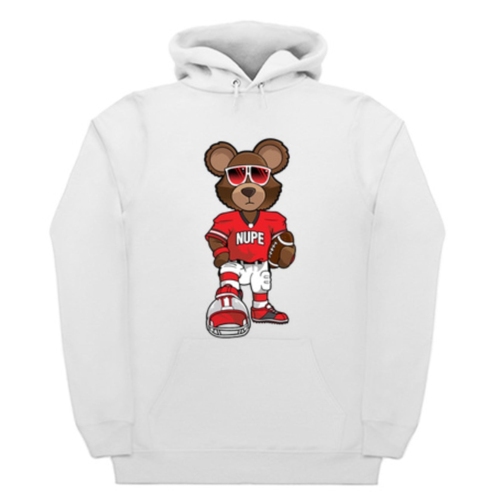 Nupe Football Bear Hoodie