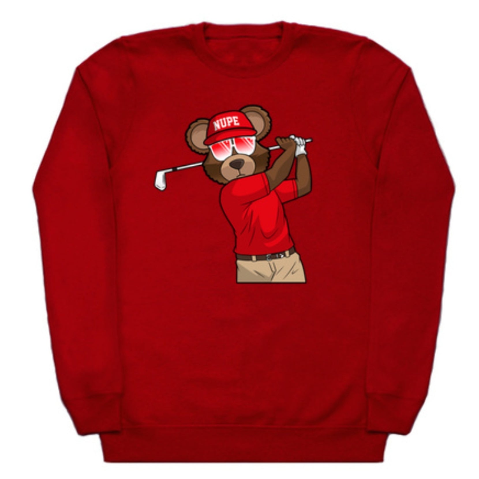 NUPE Golf Bear Sweatshirt