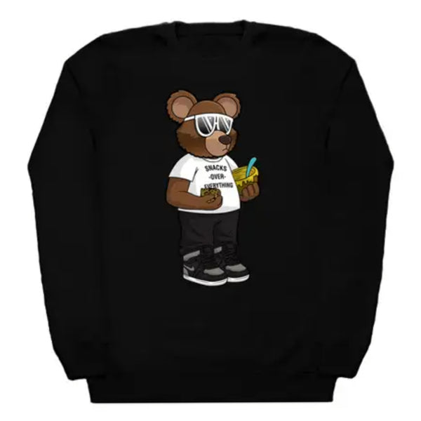 Snacks Over Everything S.O.E. Bear Sweatshirt